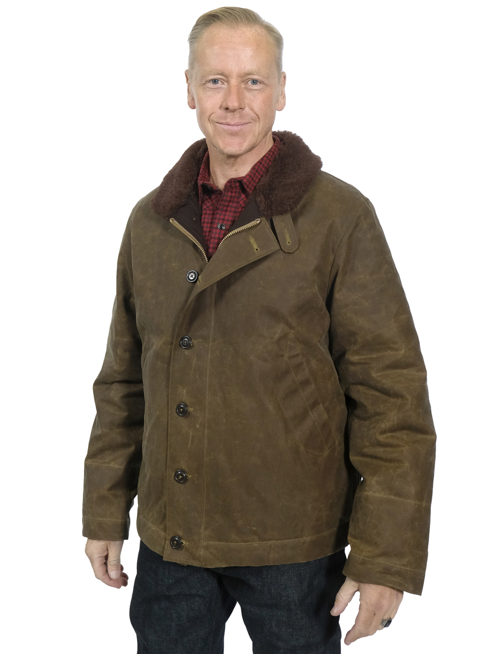 Manifattura-Ceccarelli---New-Deck-Jacket---Dark-Tan111