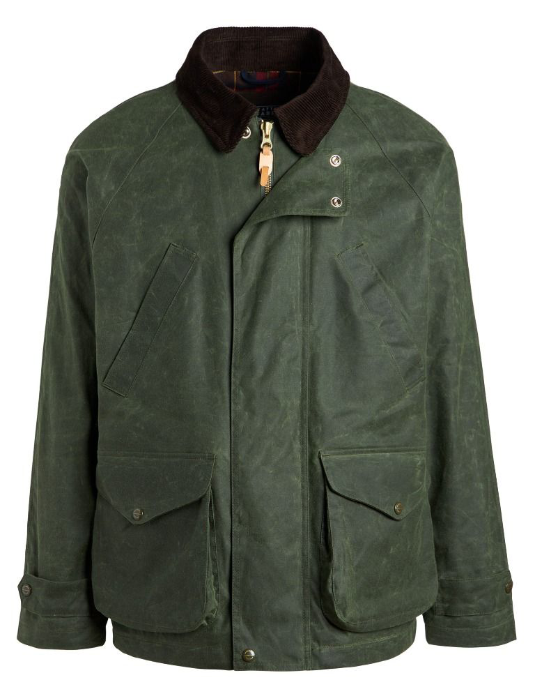 Manifattura Ceccarelli - Rain Caban Waxed Jacket - Dark Green