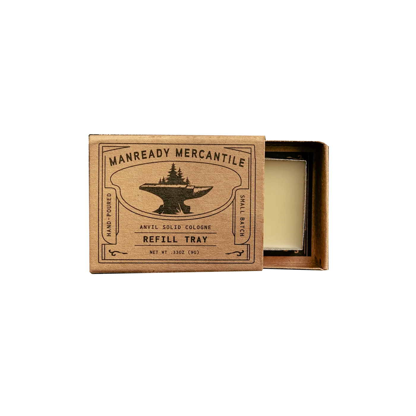 Manready Mercantile - Anvil Solid Refill Cologne Block