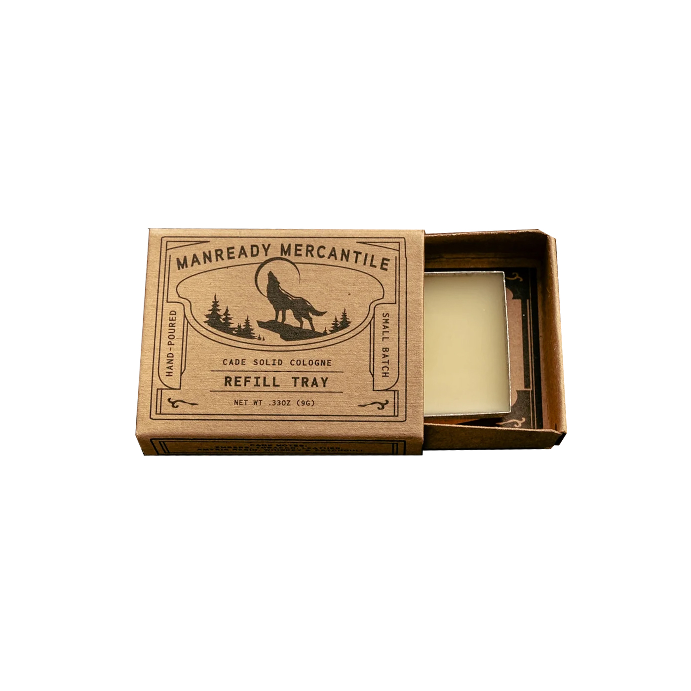 Manready Mercantile - Cade Solid Refill Cologne Block