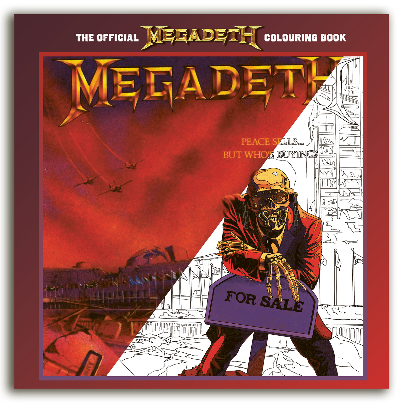 Megadeth - The Official Megadeth Coloring Book