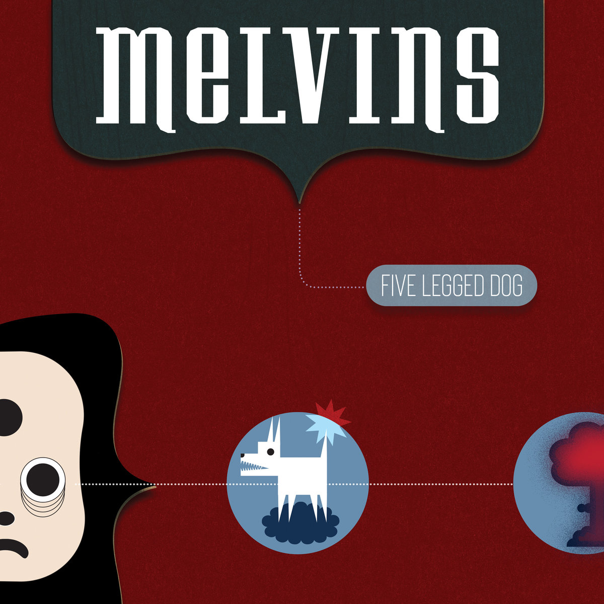 Melvins – Five Legged Dog, 4x Vinyl LP Melvins – Five Legged Dog, 4x Vinyl LP