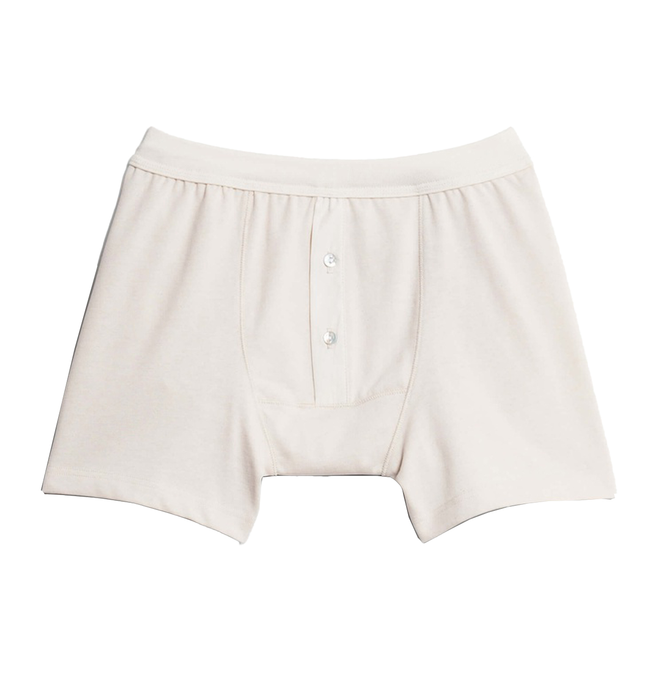 Merz b Schwanen - 255  Loopwheeled Boxer Underwear 7.2oz - Nature