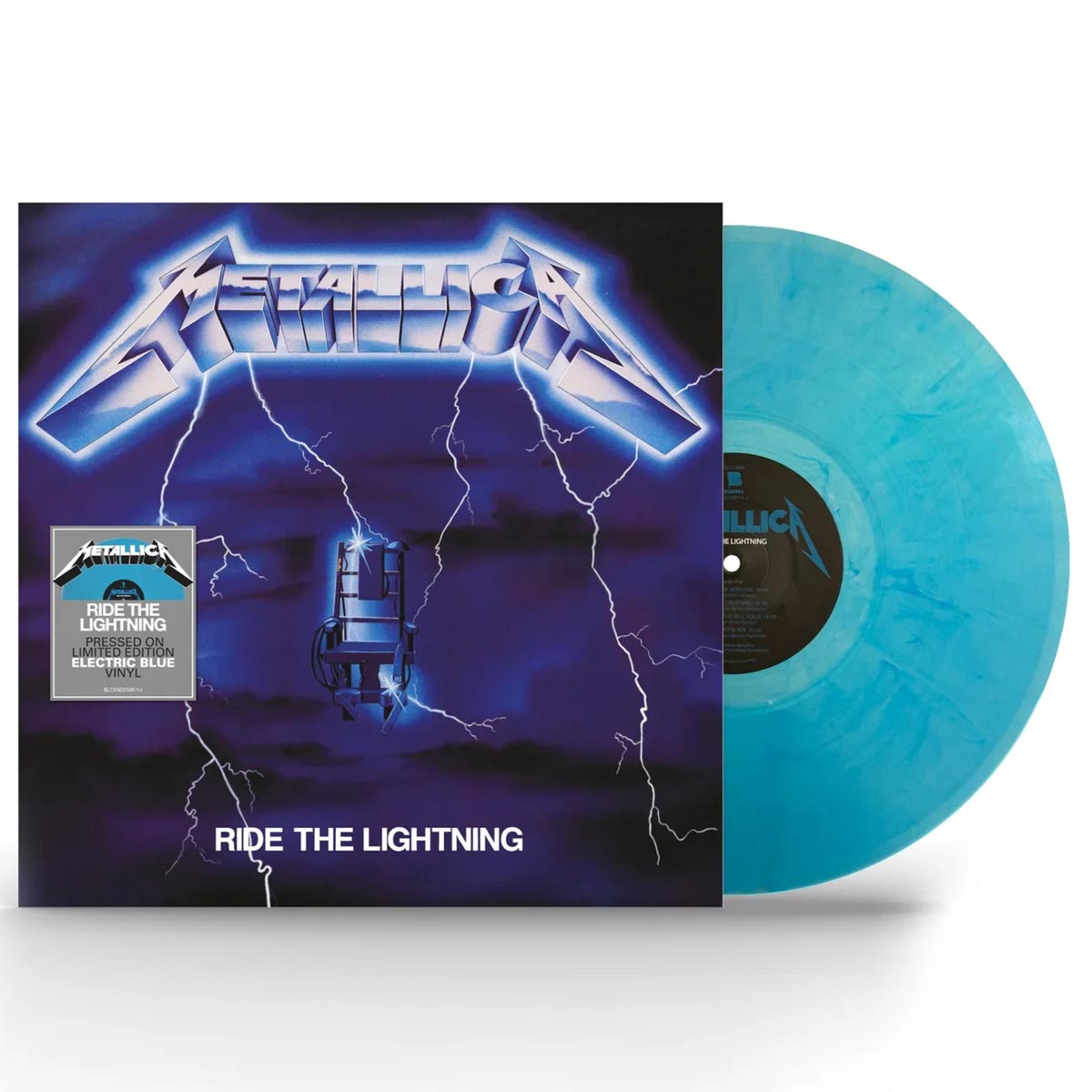 Metallica - Ride The Lightning (Electric Blue) - LP