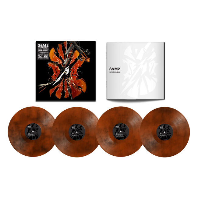 Metallica San Francisco Symphony - S&M2 (Marbled Orange) - 4 x LP
