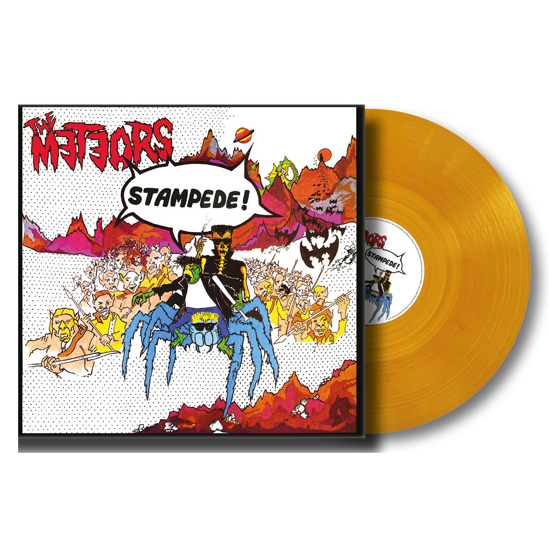 Meteors---Stampede-Orange-Vinyl---LP