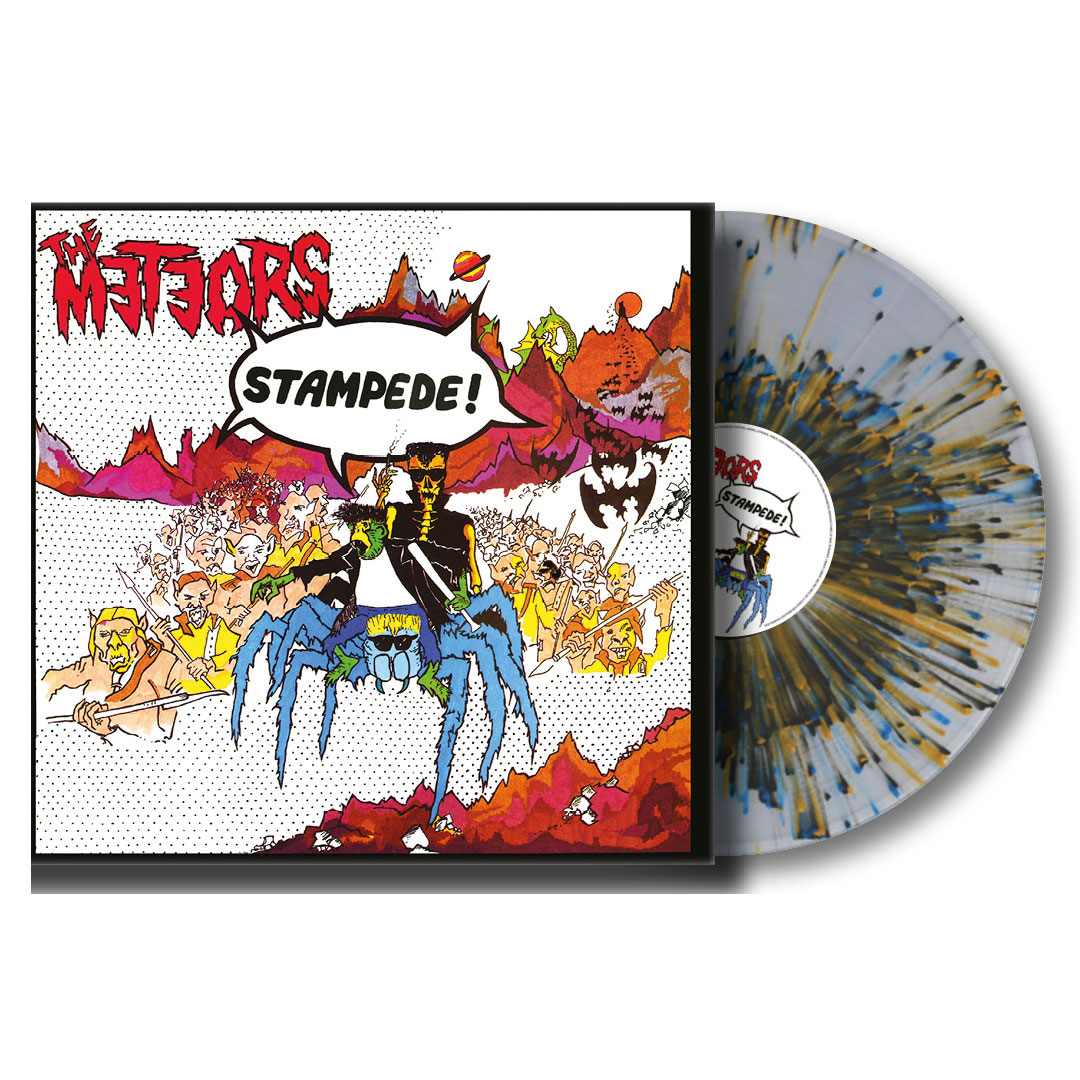 Meteors-The---Stampede-Splatter-Vinyl---LP