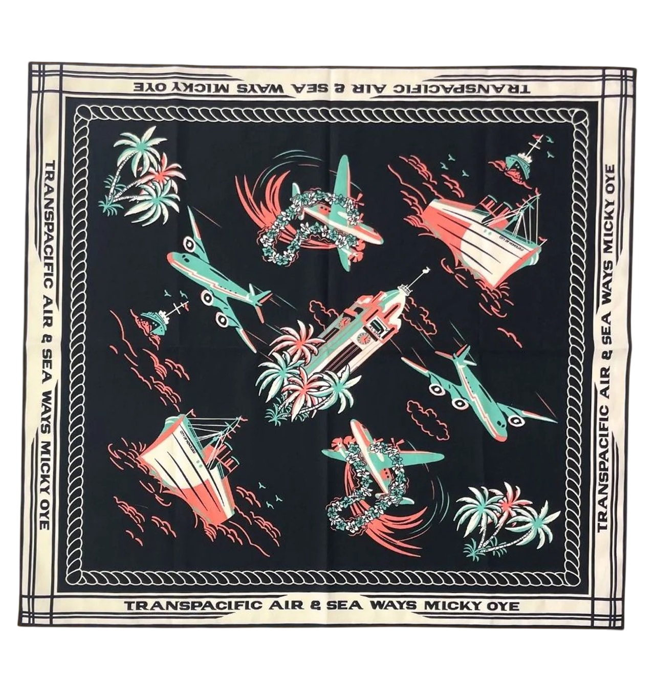 Micky Oye - Airways Bandana - Black
