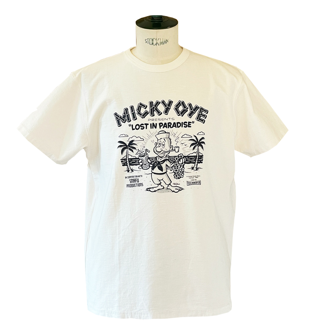 Micky Oye - Lost in Paradise T-Shirt - White