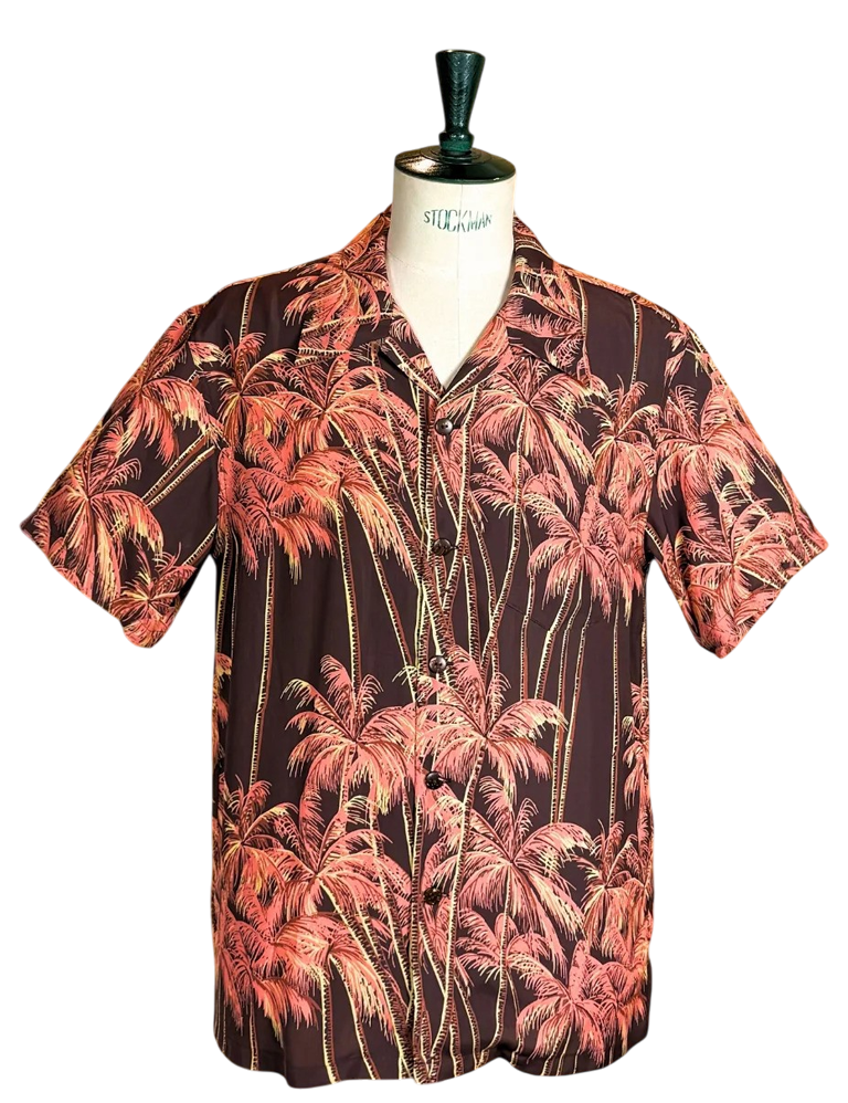 Micky-Oye---Palm-Dreams-Hawaiian-Shirt---Brown