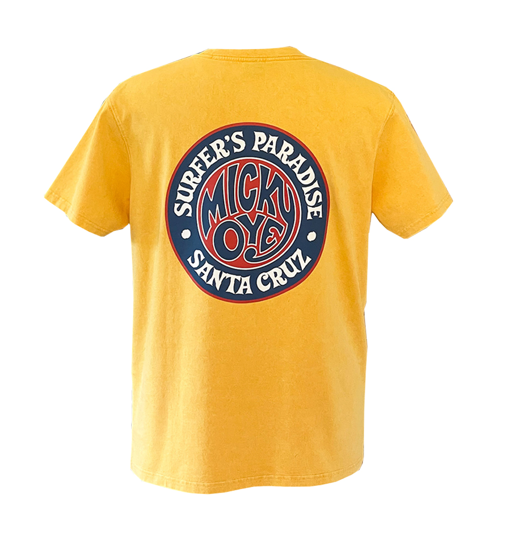 Micky Oye - Surfers Paradise T-Shirt - Sun Yellow