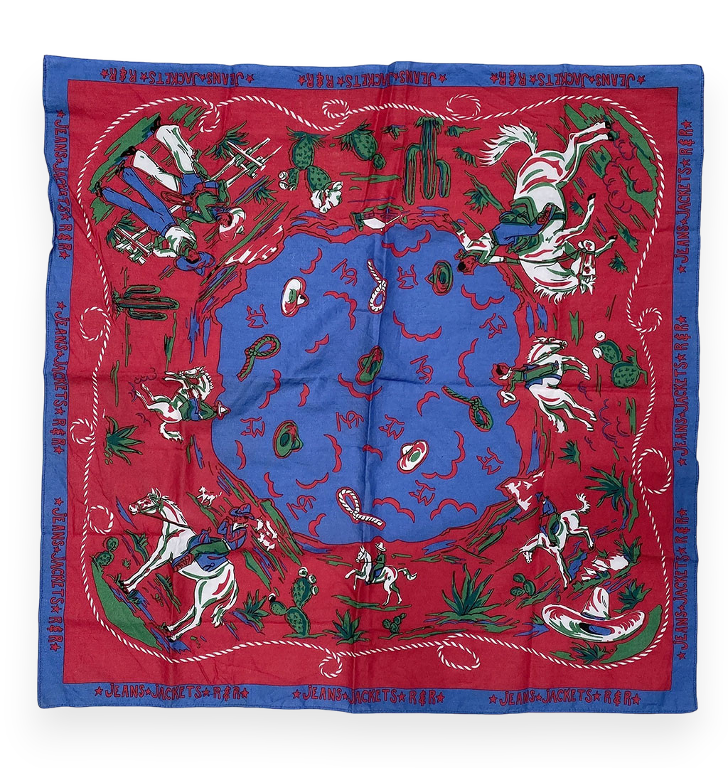 Mister Freedom - Ranch Bandana Kerchief - Royal Blue