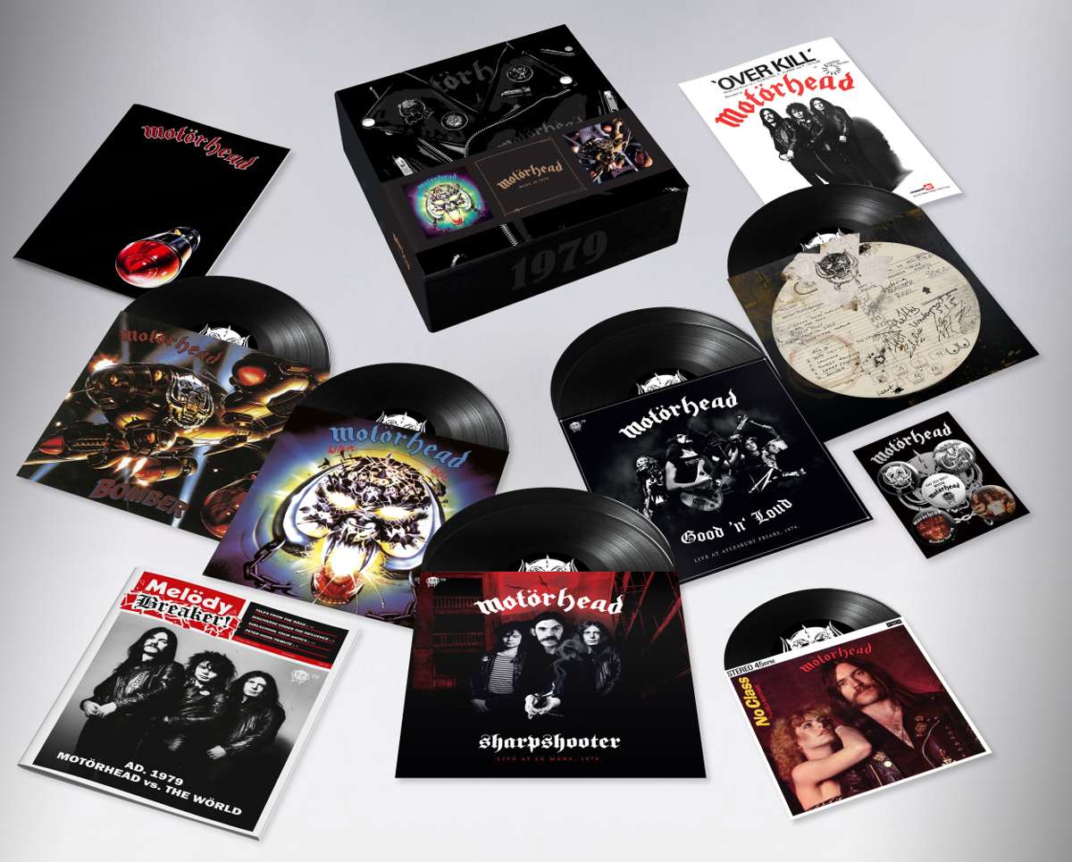 Motörhead - Motörhead 1979 (7 x LP + 7´ + Bok) - Ltd Box