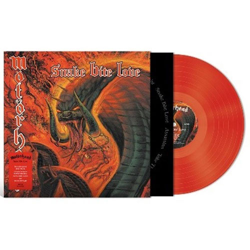 Motörhead - Snake Bite Love (Transparent Red) - LP