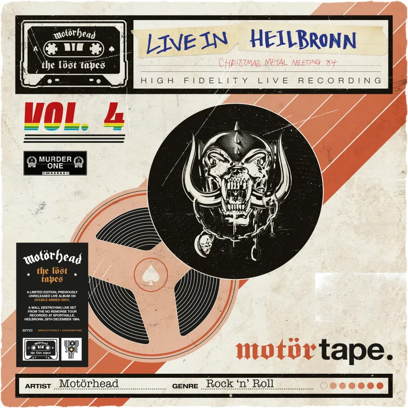 Motörhead - The Löst Tapes, Vol. 4 (Live in Heilbronn 1984)(RSD2023) - 2 x LP
