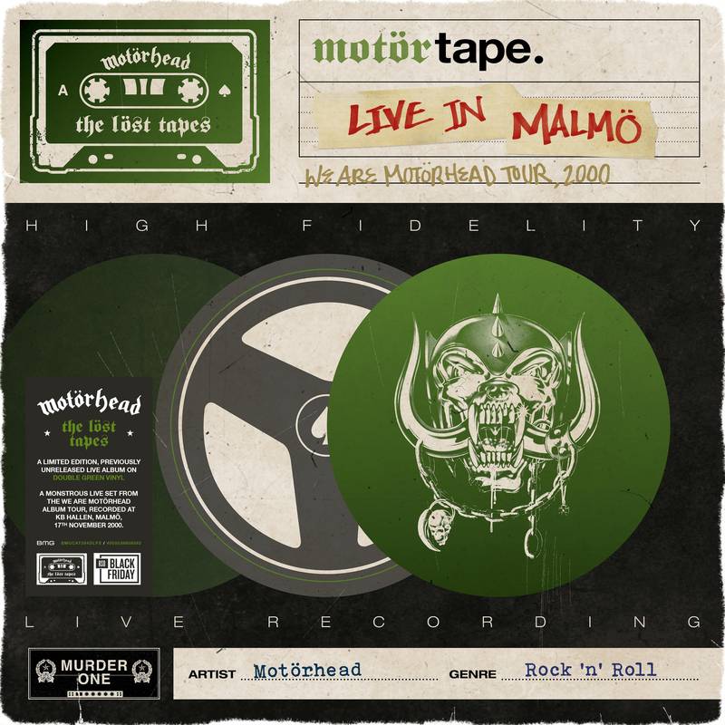 Motorhead - The Lost Tapes Vol.3 (Live in Malmo 2000)(RSD Black Friday) - 2 x LP