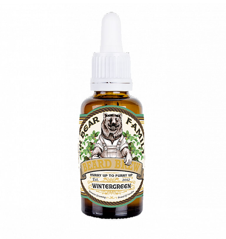 Mr Bear - Beard Brew Wintergreen (30 ml) - LTD EDITION