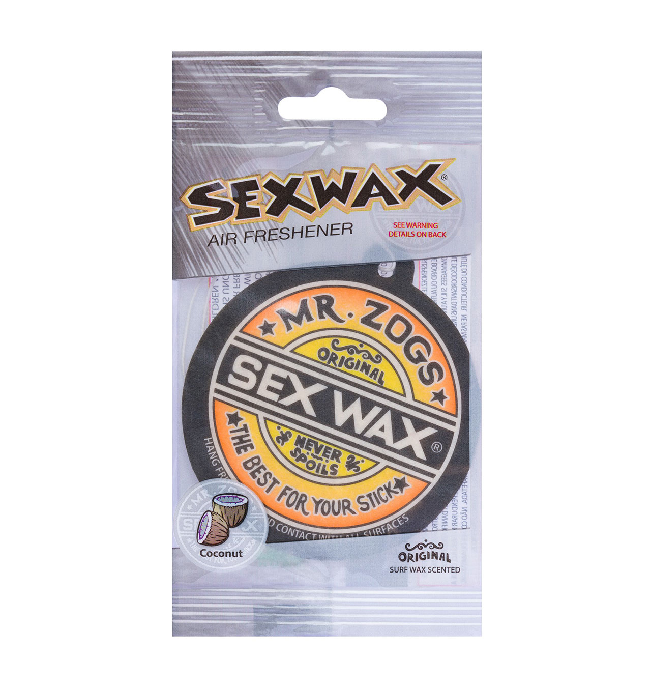 Mr Zogs - Sexwax Air Freshener - Coconut