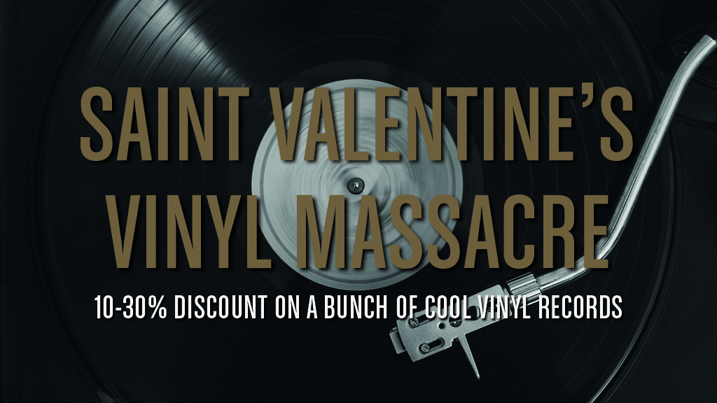 Music Department Valentines Vinyl Sale 10% to 30% Off HepCat Store Lund
