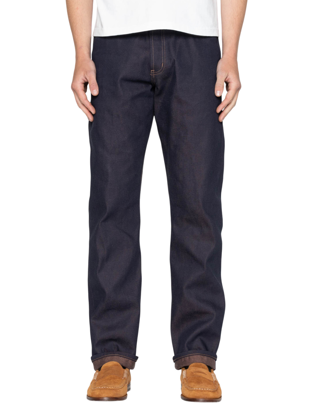 Naked & Famous - True Guy Chocolate Milk Selvedge Jeans Indigo