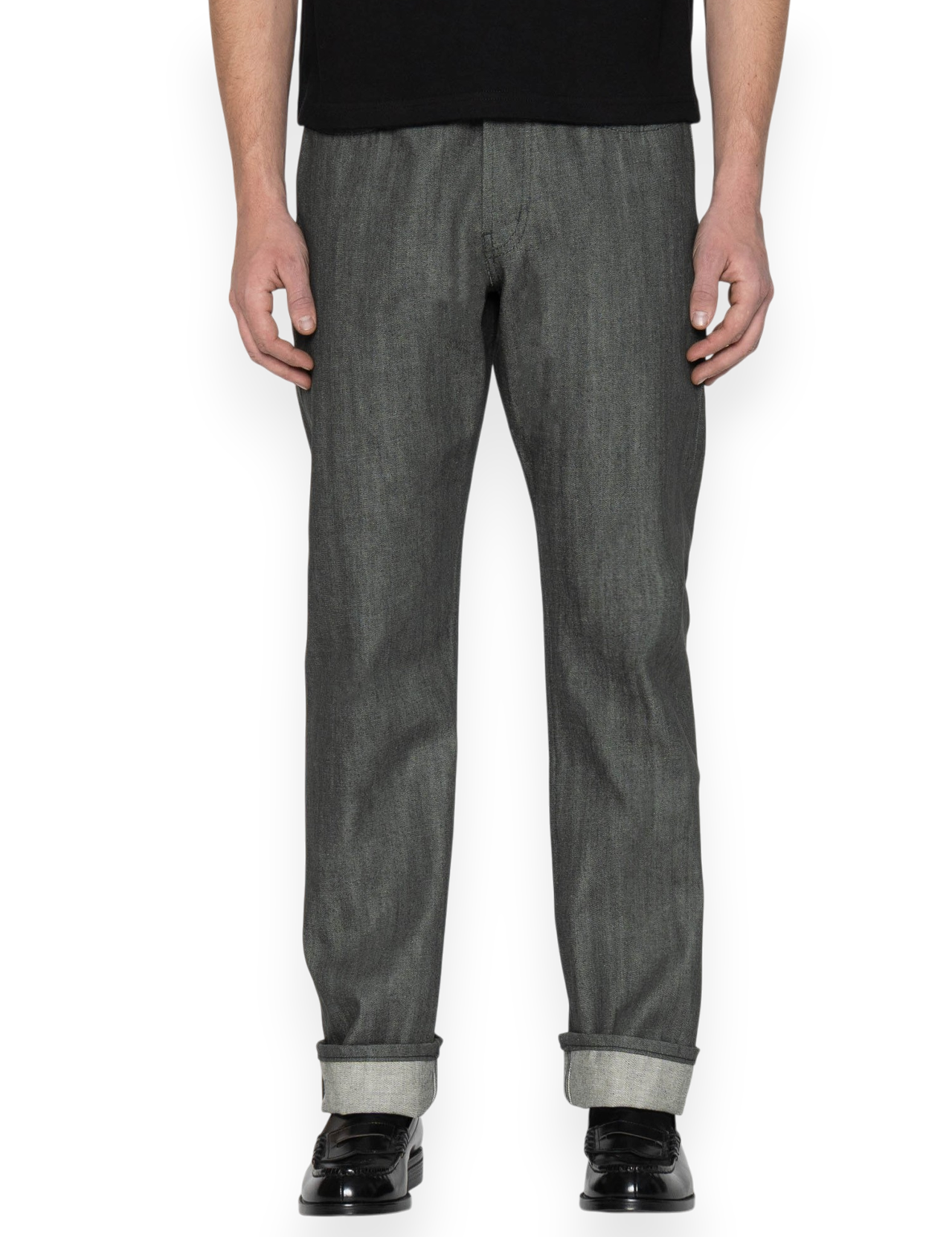 Naked & Famous - True Guy Haunted Forest Selvedge Jeans - 14 oz