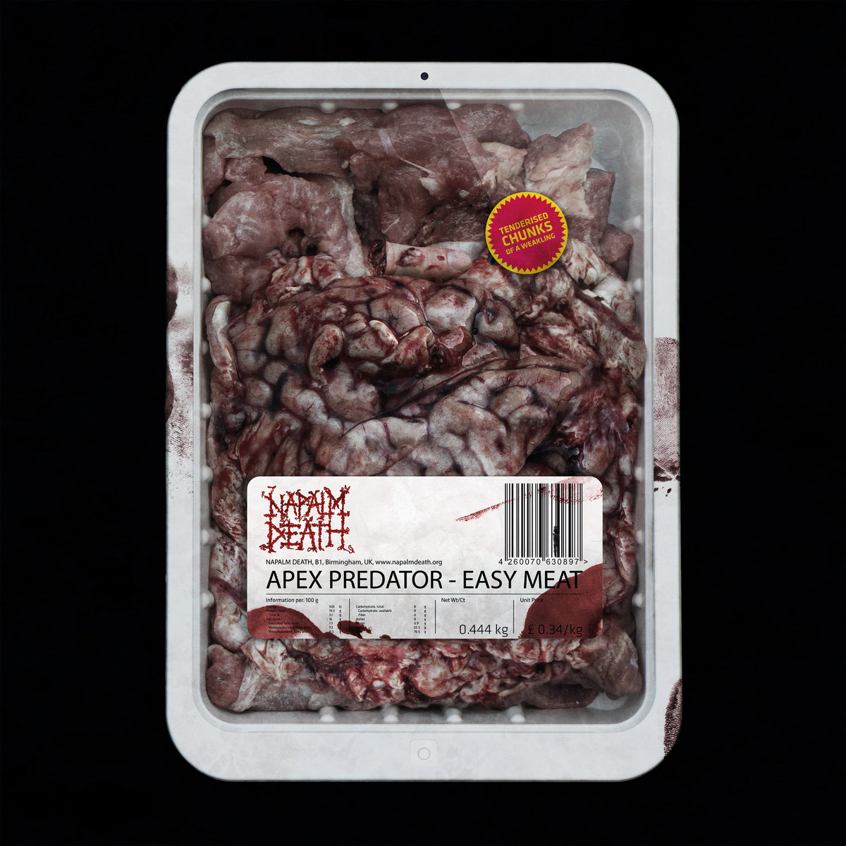 Napalm Death - Apex Predator - Easy Meat (Marbled Vinyl) - LP
