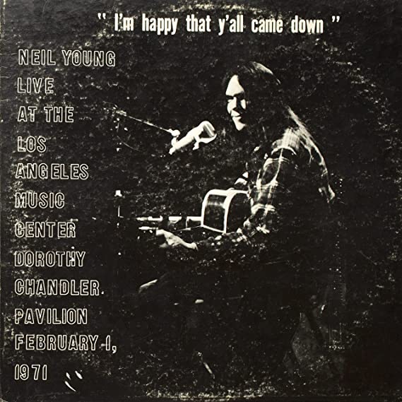 Neil Young - Dorothy Chandler Pavilion 1971 - LP