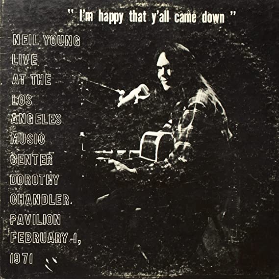 Neil Young - Dorothy Chandler Pavilion 1971 - LP