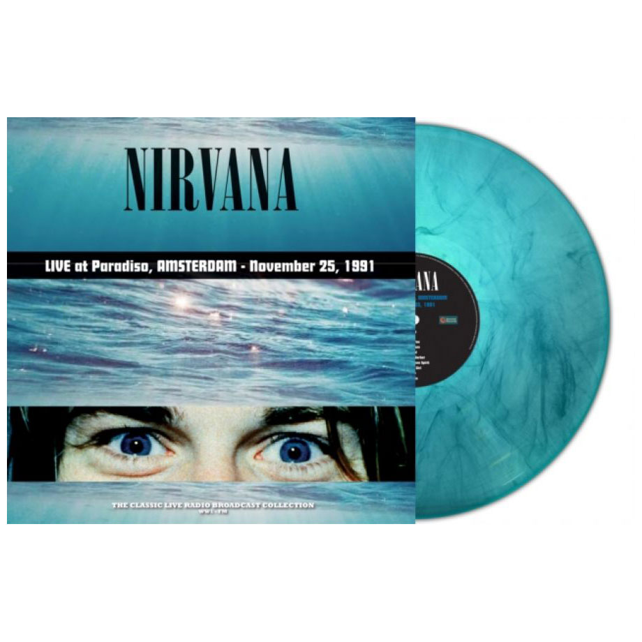 Nirvana - Amsterdam 25Th November 1991 (Turquoise Marble) - LP
