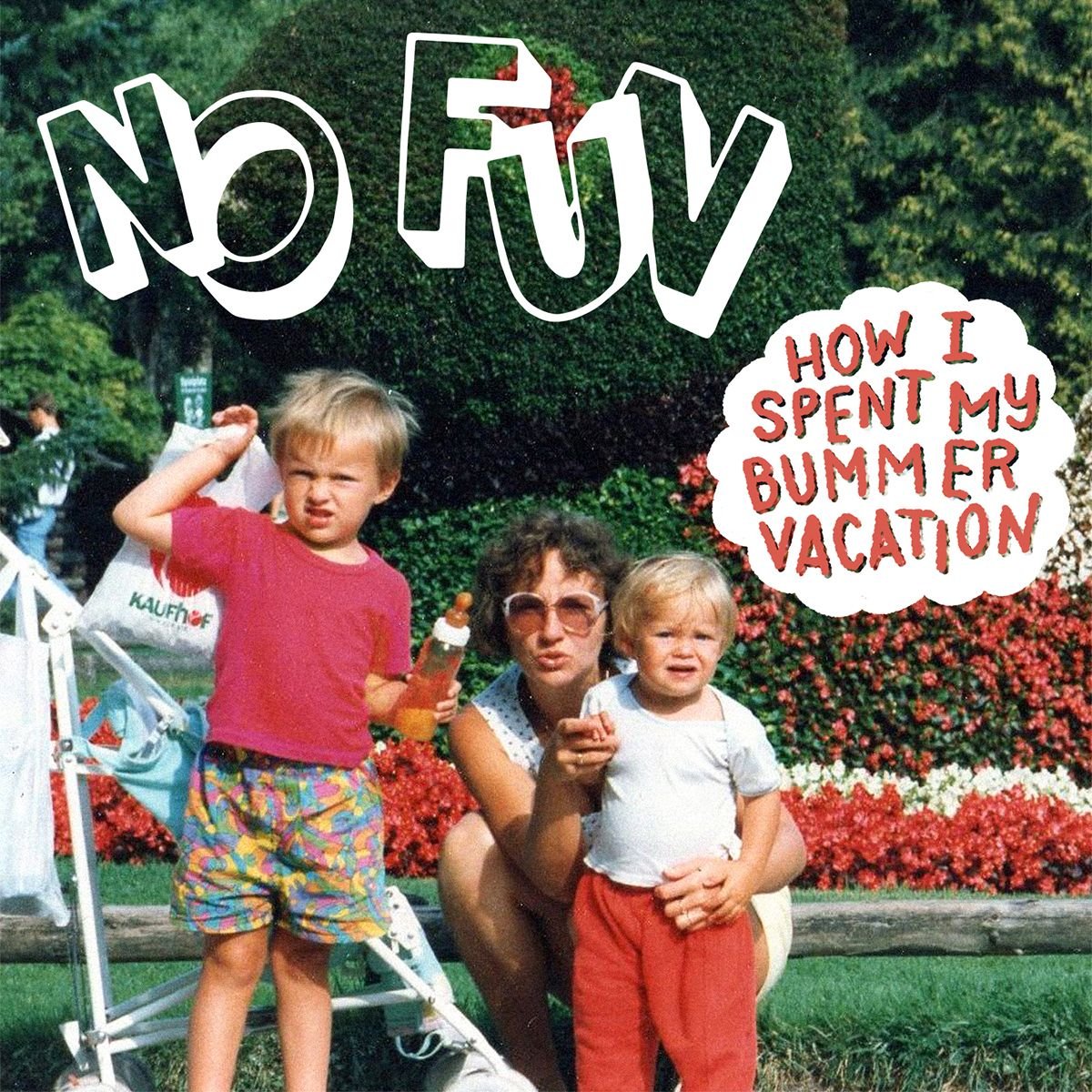 No Fun - How I Spent My Bummer Vacation (Blue Spletter) - LP