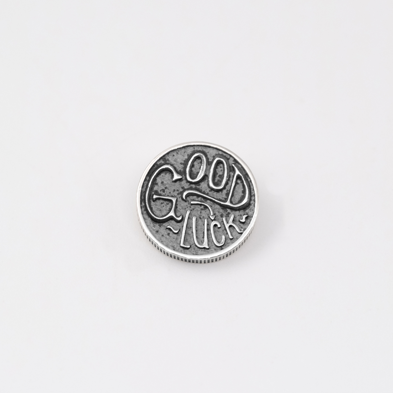 O.P Jewellery - Good Luck & Be Safe Button 