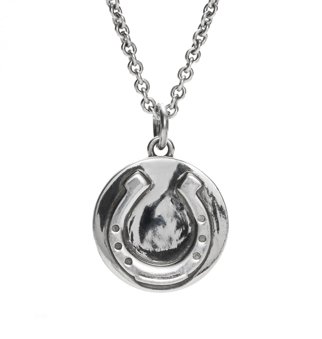 O.P Jewellery - Horseshoe Pendant - Silver