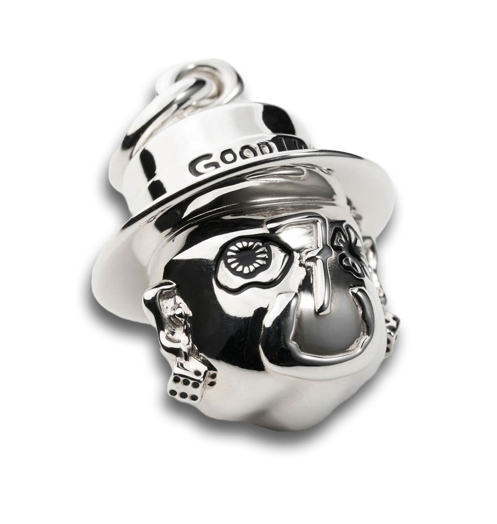 O.P Jewellery - Lucky Man Silver Pendant