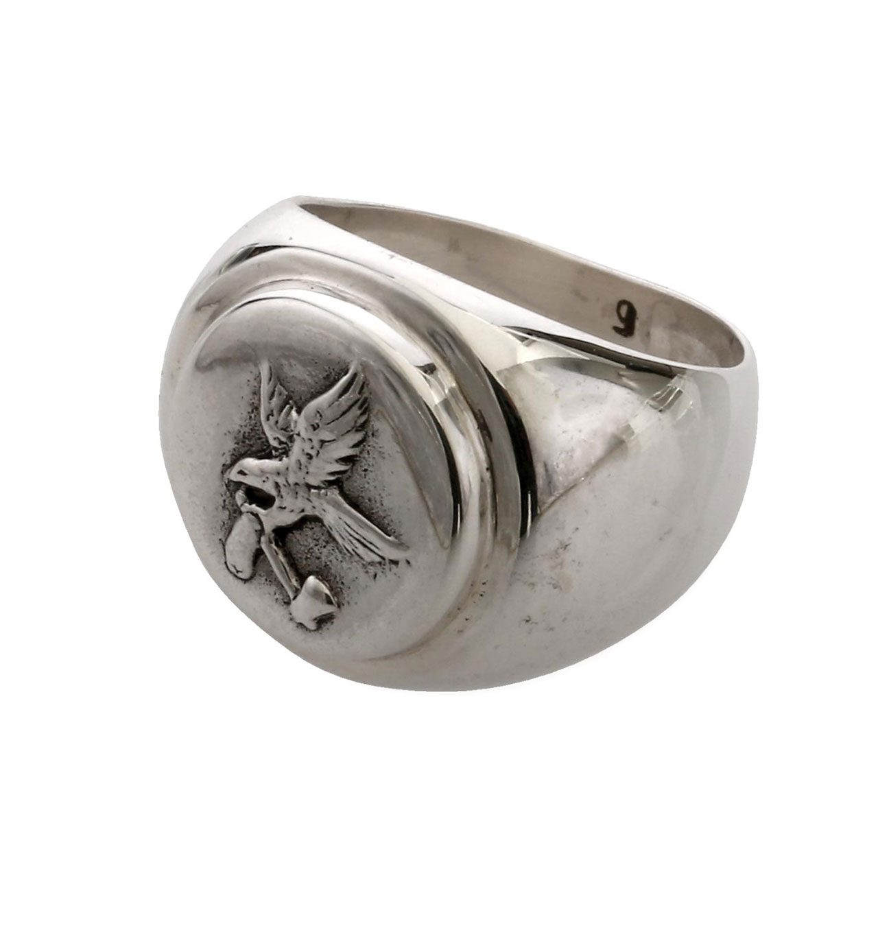O.P Jewellery - Lumbermans Signet Ring - Silver