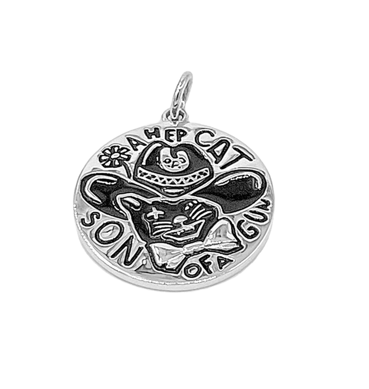 O.P-Jewellery-x-HepCat---Son-Of-A-Gun-Pendant---Silver-2