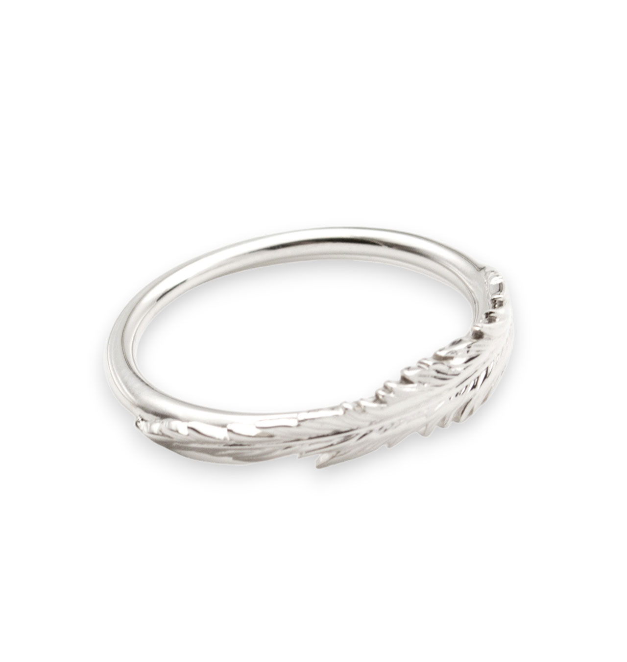O.P Jewellery x Ragnar Persson - Skata Feather Silver Ring