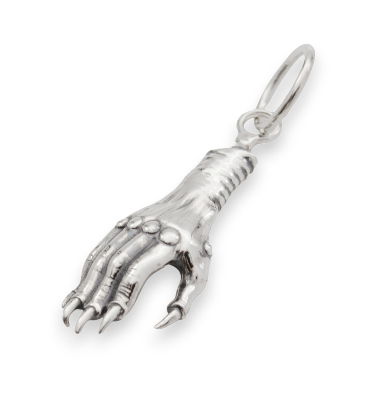 O.P Jewellery x Ragnar Persson - Skata Magpie Hand Silver Pendant