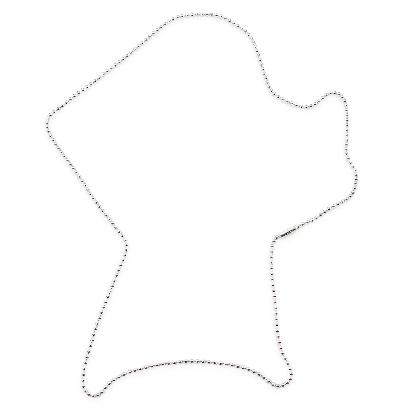 O.P Jewellery - Ball Chain Silver Necklace
