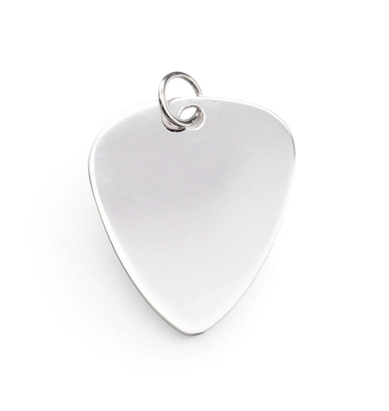 O.P Jewellery - Guitar Pic Silver Pendant