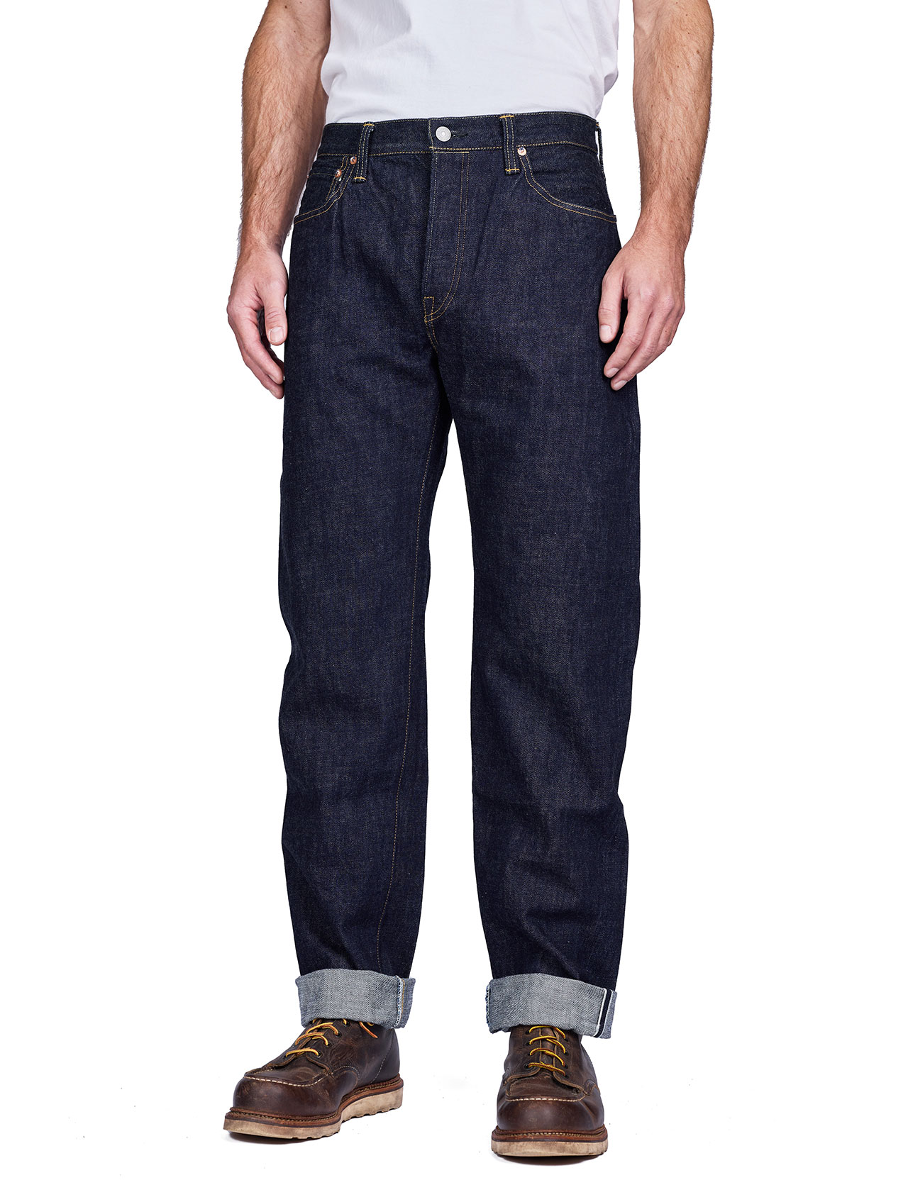 Omoto Denim - 0615 Relax Fit Denim Jeans - 13.5 oz