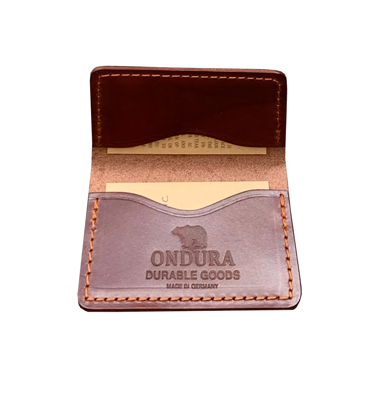 Ondura - Classic Card Wallet - Brown