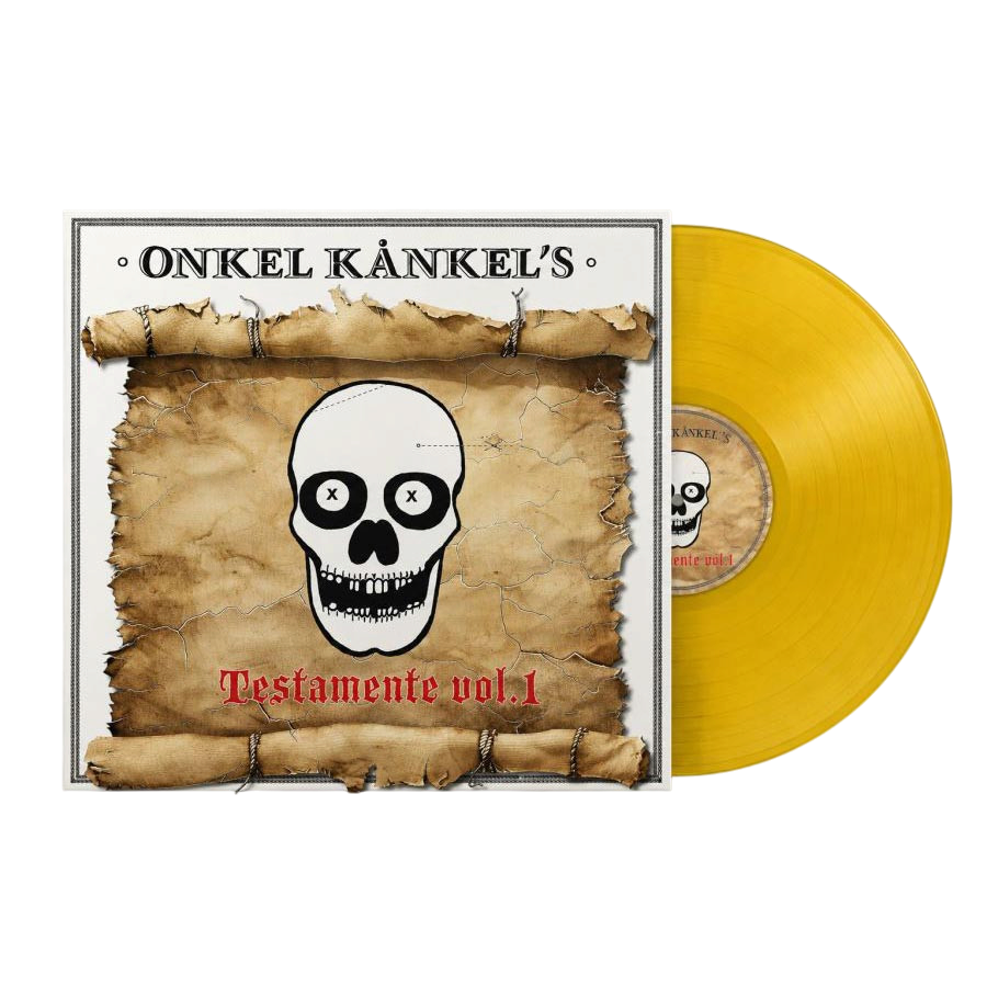 Onkel Kånkel & His Kånkelbär - Testamente vol 1 (Yellow Vinyl) - LP