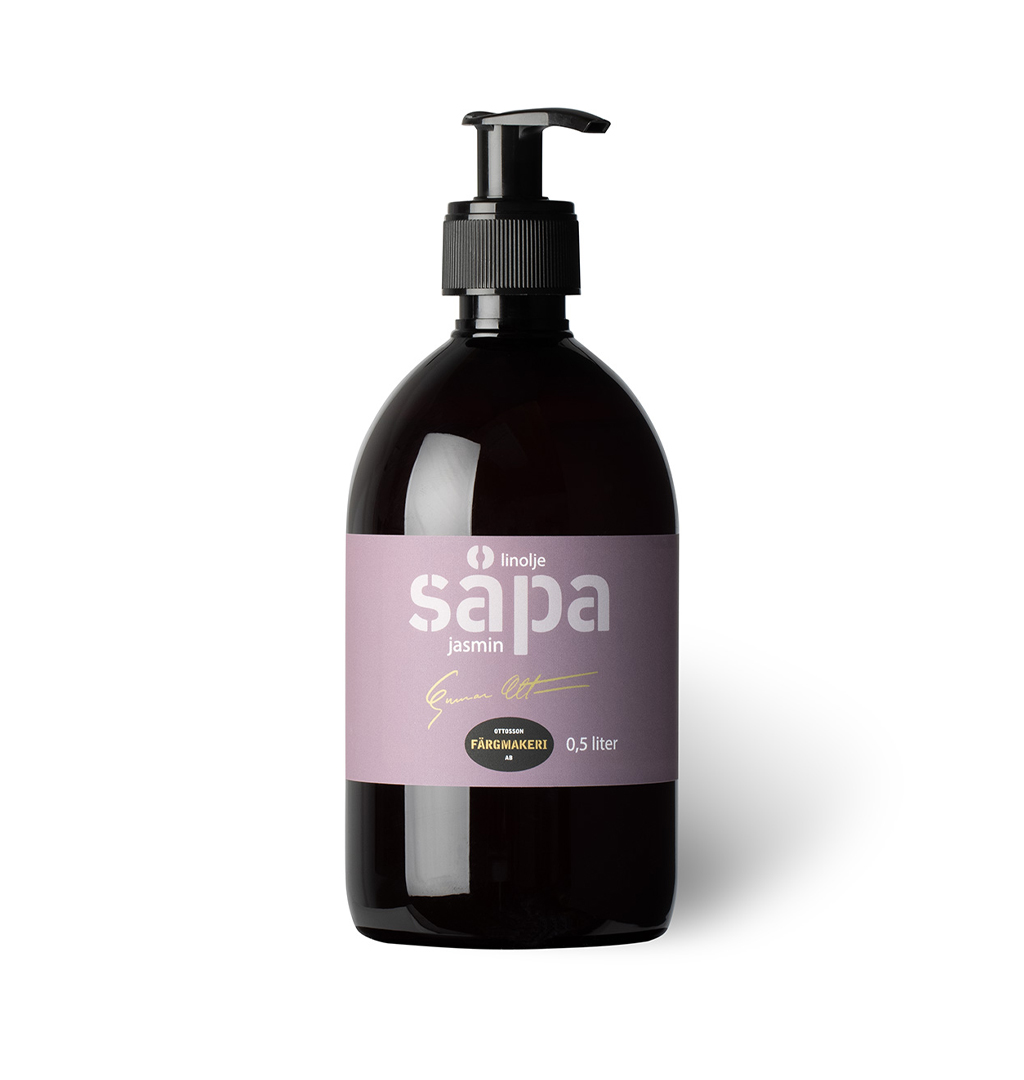 Ottosson Färgmakeri - Linseed Oil Soap Jasmin - 0.5 Liters