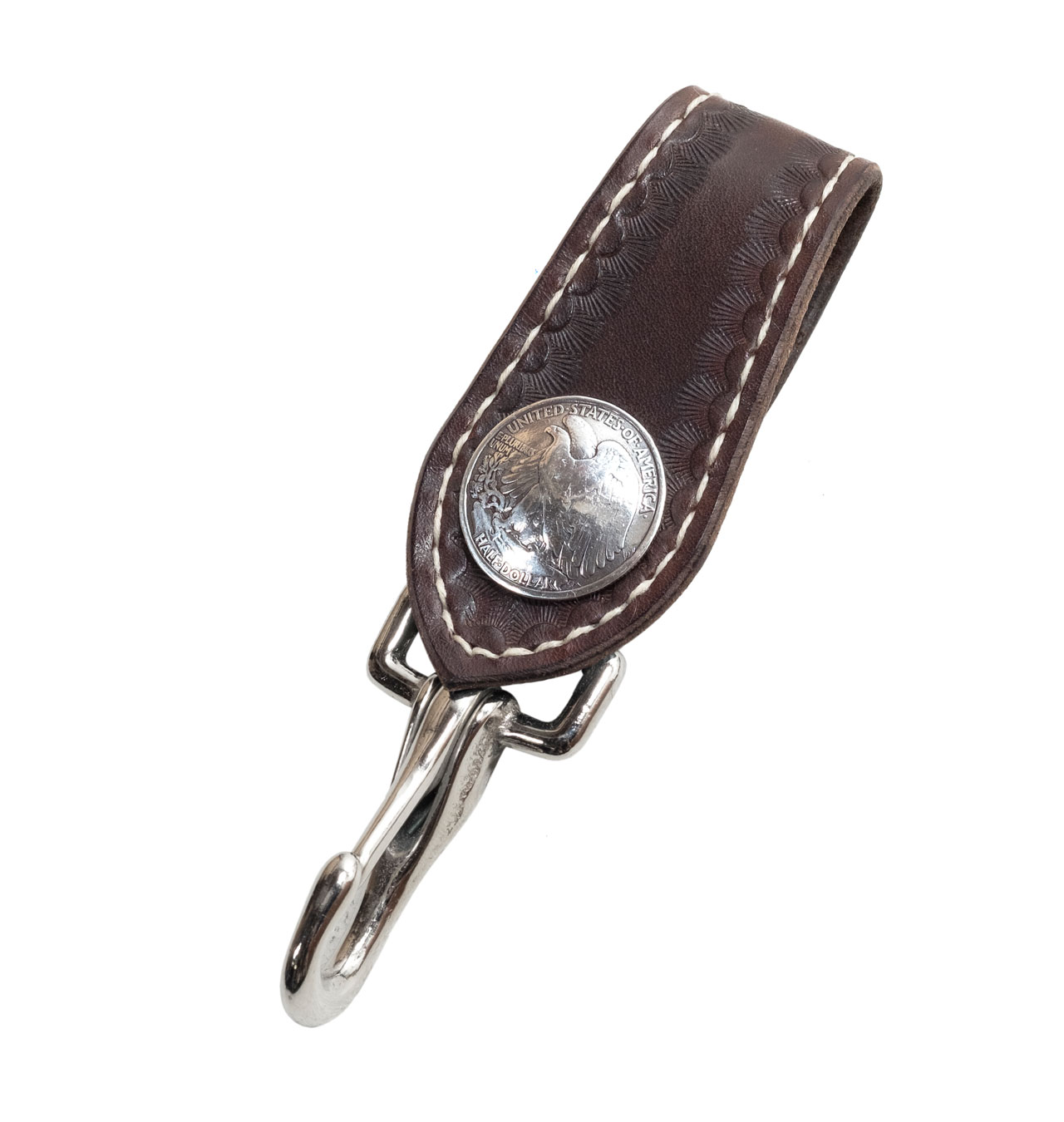 P-H-Back---Half-Dollar-Liberty-Key-Fob---Brown-white