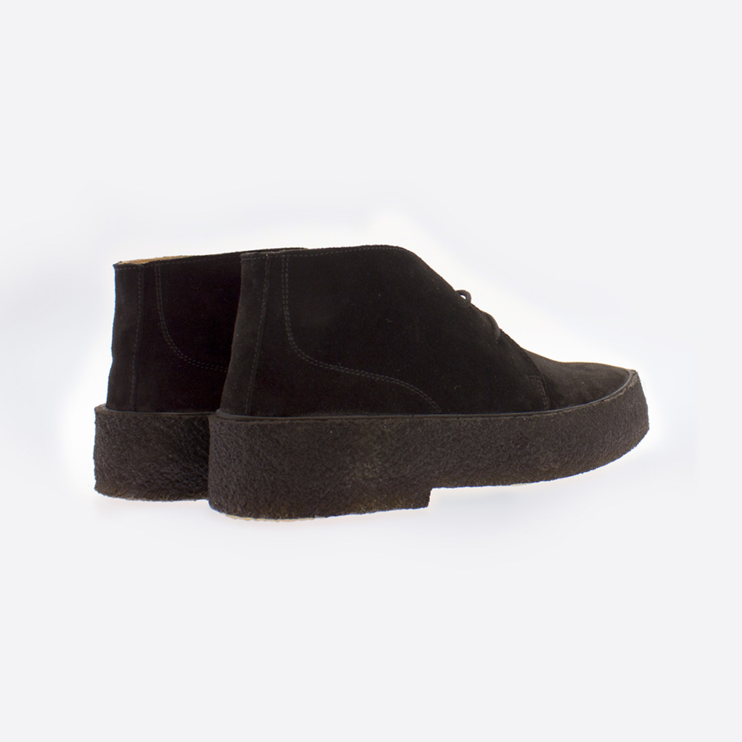 black suede chukka