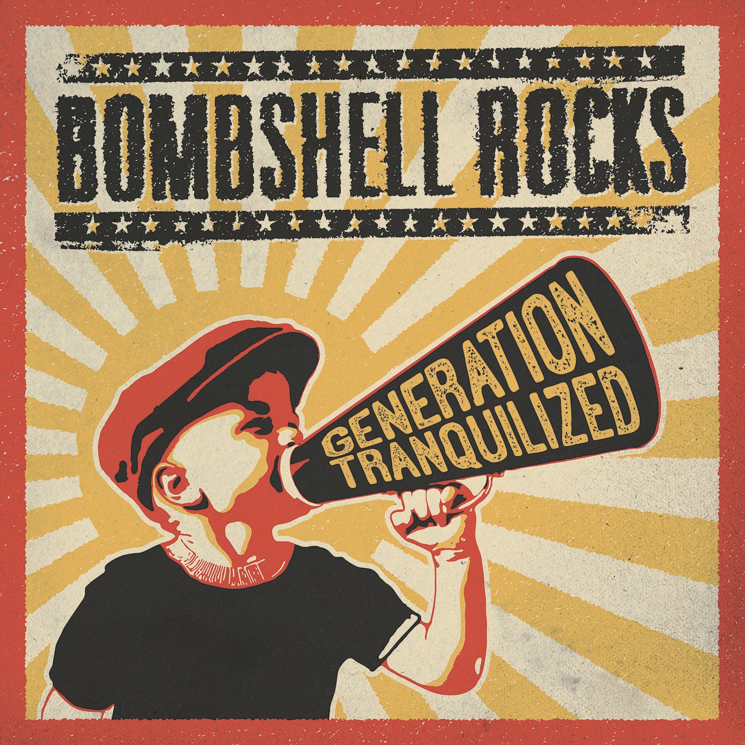 Bombshell Rocks - Generation Tranquilized (Oxblood Vinyl)- LP