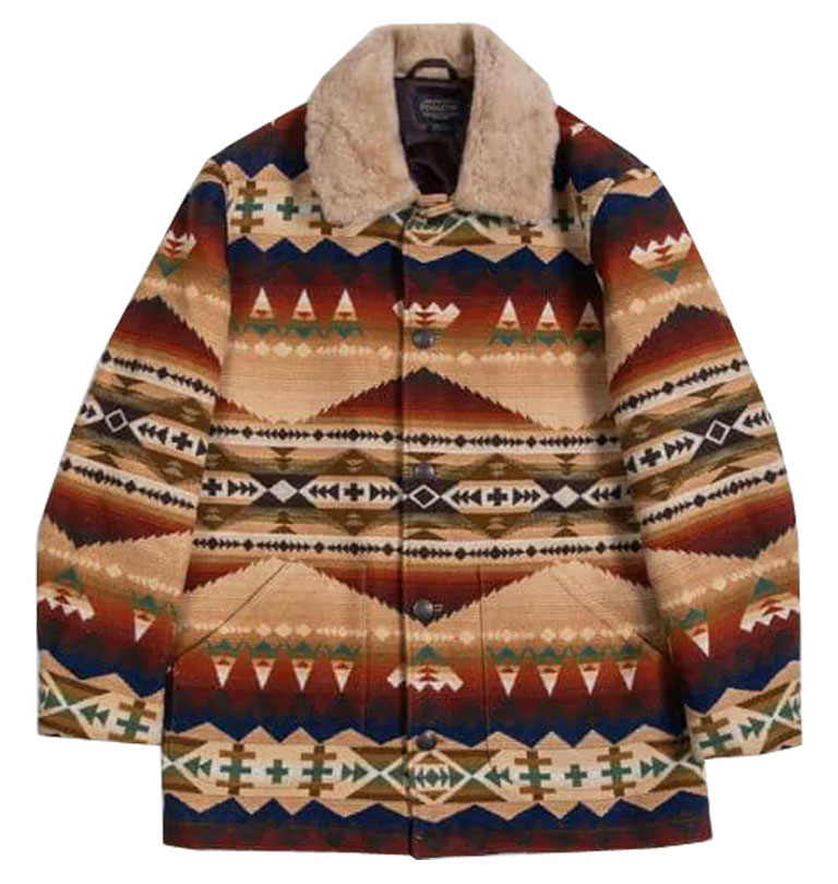 Pendleton - Brownsville Shearling Collar Coat - Solstice Canyon