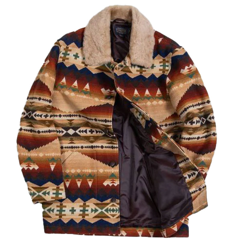 Pendleton - Brownsville Shearling Collar Coat - Solstice Canyon