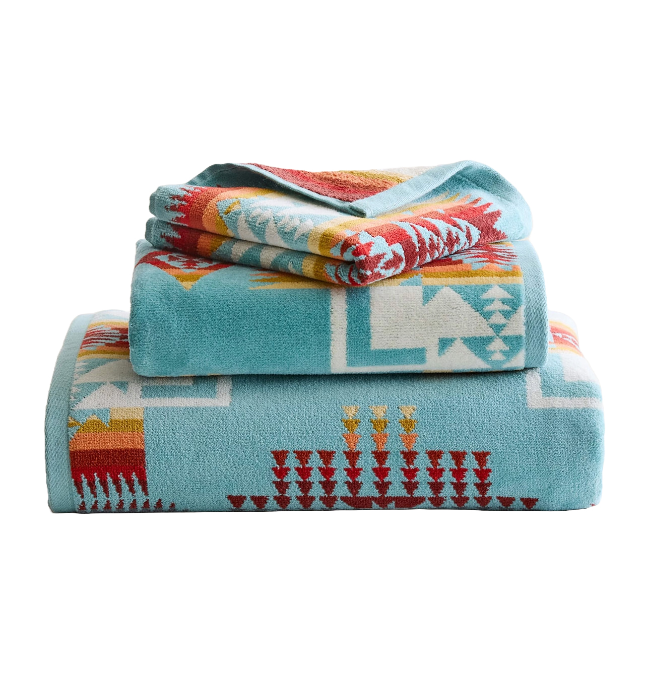 Pendleton - Chief Joseph Aqua Towel Set - 3 Piece