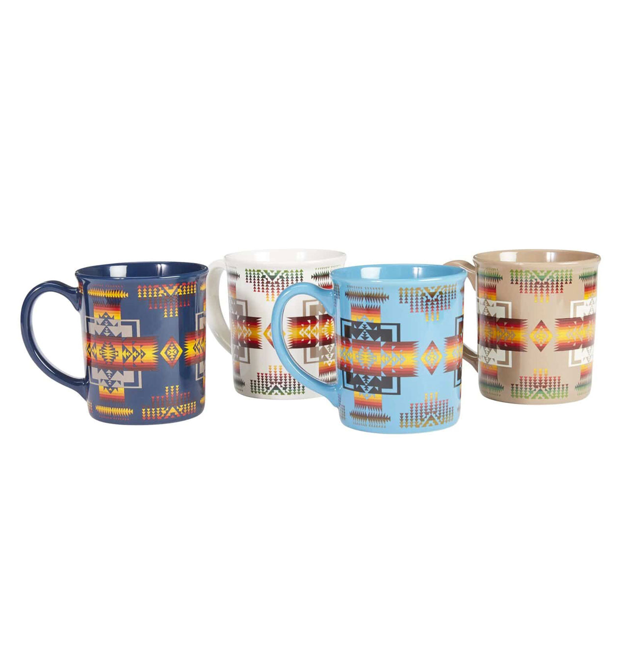 Pendleton Chief Joseph Mugs Set of 4